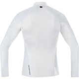 GORE M WS Base Layer Thermo Turtleneck-light grey / white-XL