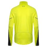 GORE M Mid Long Sleeve Zip Shirt neon yellow/black S