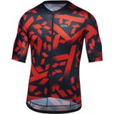 GORE Spirit Signal Camo Jersey Mens orbit blue/fireball S