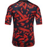 GORE Spirit Signal Camo Jersey Mens orbit blue/fireball S