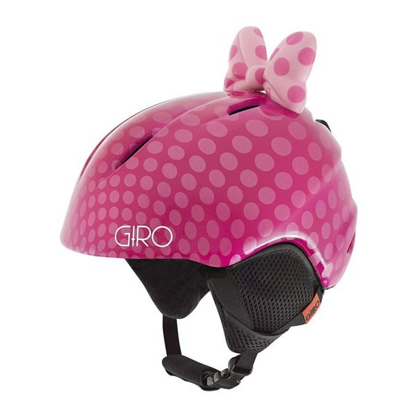 GIRO Launch Plus Pink Bow Polka Dots S