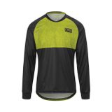 GIRO Roust LS Jersey Áno Lime Breakdown L