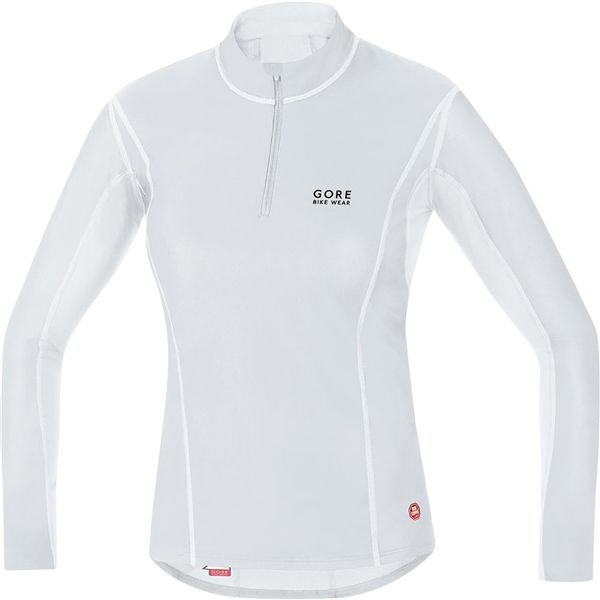 GORE Base Layer WS Lady Turtleneck-light grey / white-36