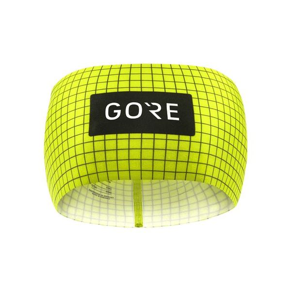 GORE M Grid Headband-neon yellow/black