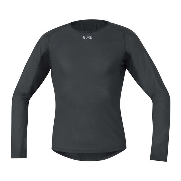 GORE M GWS BL Thermo LS Shirt black S