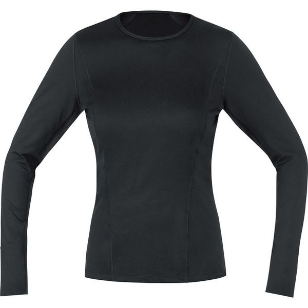 GORE M Women Base Layer Long Sleeve Shirt-black-40