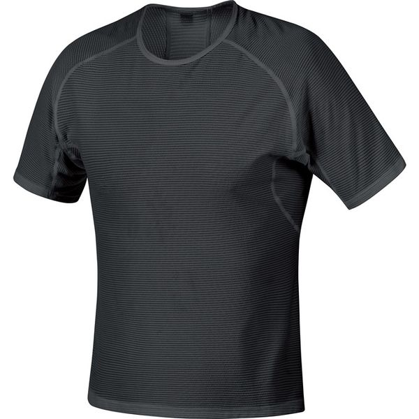 GORE M WS Base Layer Shirt-black-S