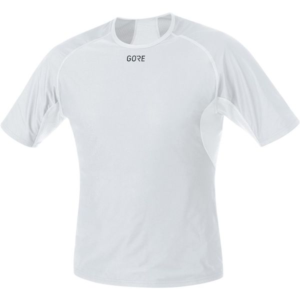 GORE M WS Base Layer Shirt-light grey / white-L