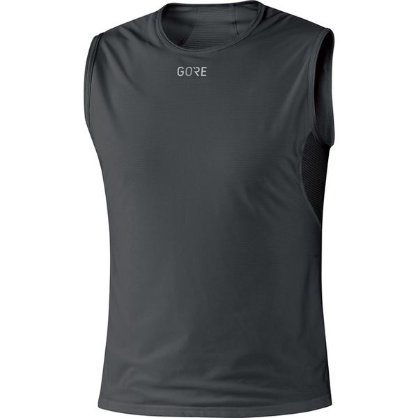 GORE M WS Base Layer Sleeveless Shirt-black-XXL