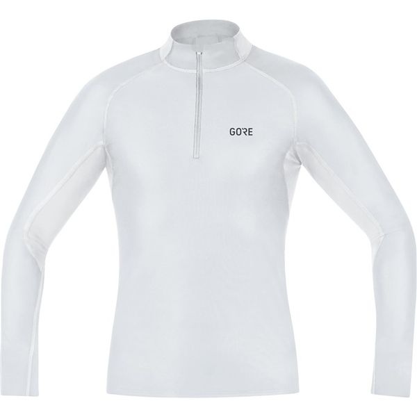 GORE M WS Base Layer Thermo Turtleneck-light grey / white-XL