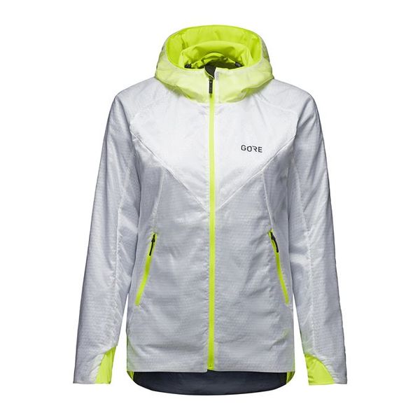 GORE R5 Wmn GTX I Insulated Jacket-white/neon yellow-36