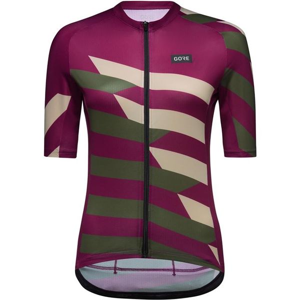 GORE Spirit Signal Chaos Jersey Womens process purple/utility green 42