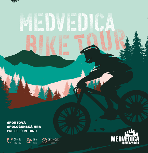 Športová spoločenská hra Medvedica Bike Tour 