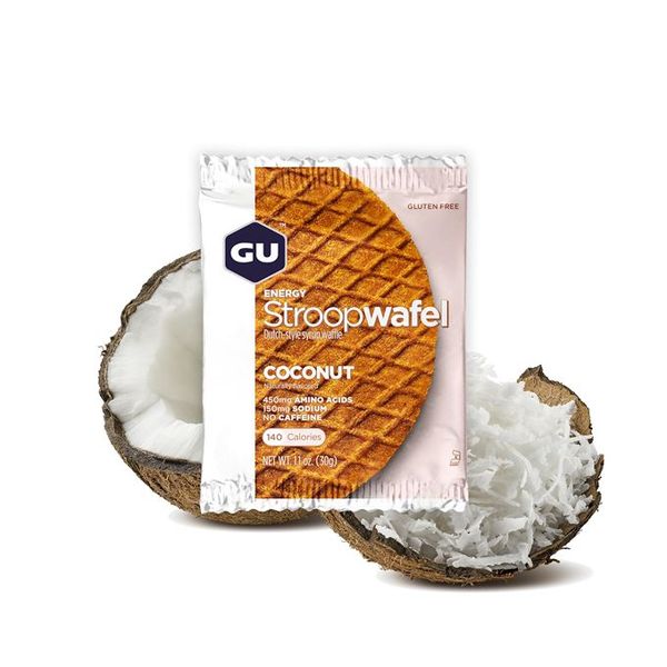 Výpredaj GU Energy Wafel Coconut (16ks v balení) EXP 10/24