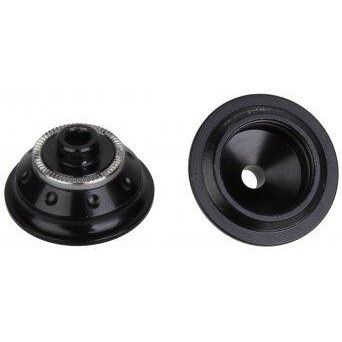 WHEEL 11 Endcap Cobalt Front Black 9mm (pár)